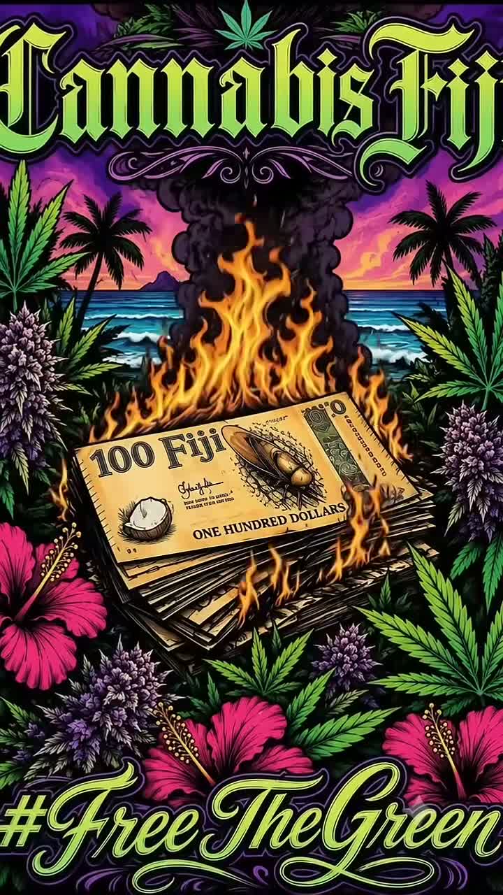 Still from the Cannabis Fiji short video on medical cannabis policy